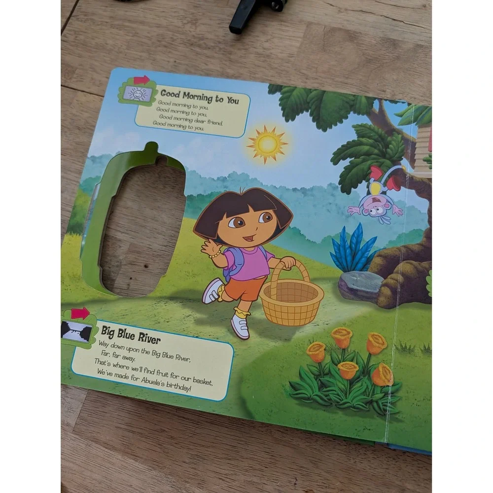 Dora the Explorer Music to Go Play-a-Song Book with Digital Music Player
